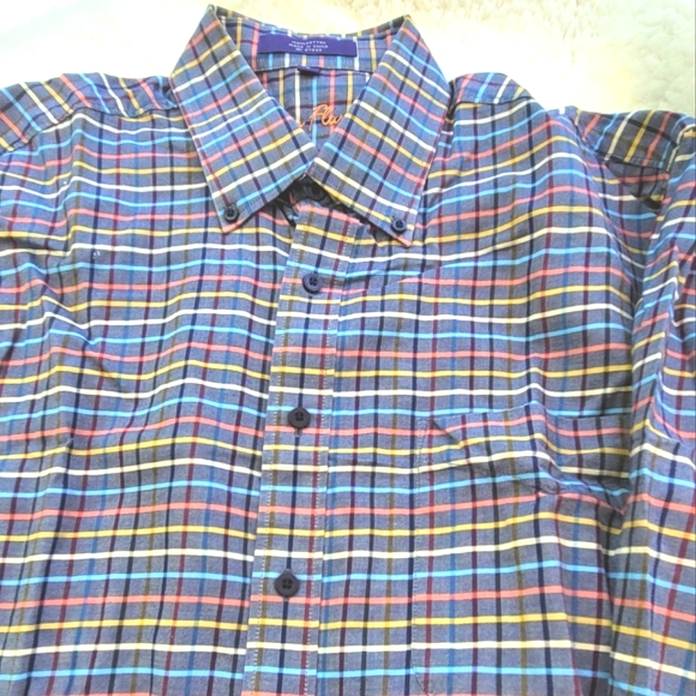 Alan Flusser LS Shirt. Large